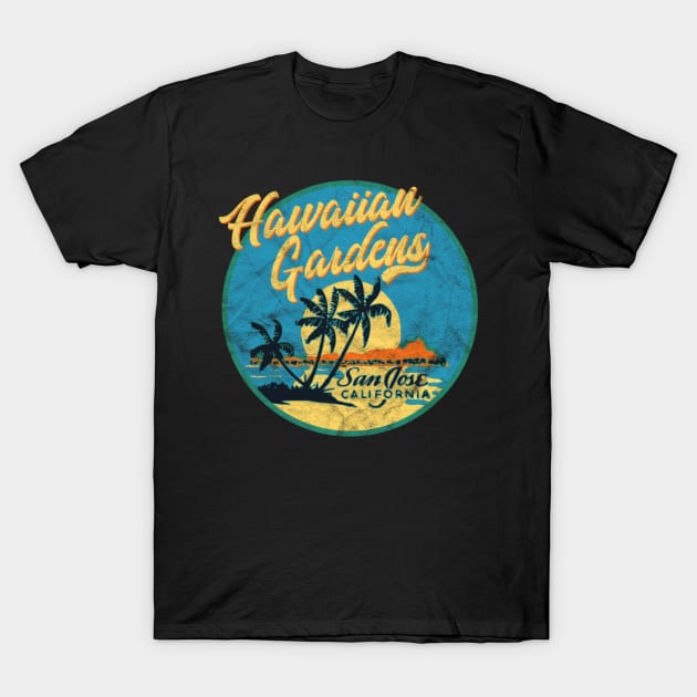 Hawaiian Gardens / Tiki Bar / Hawaiian Style T-Shirt by RCDBerlin